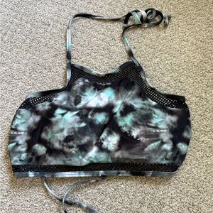 Xersion Halter Top with Mesh